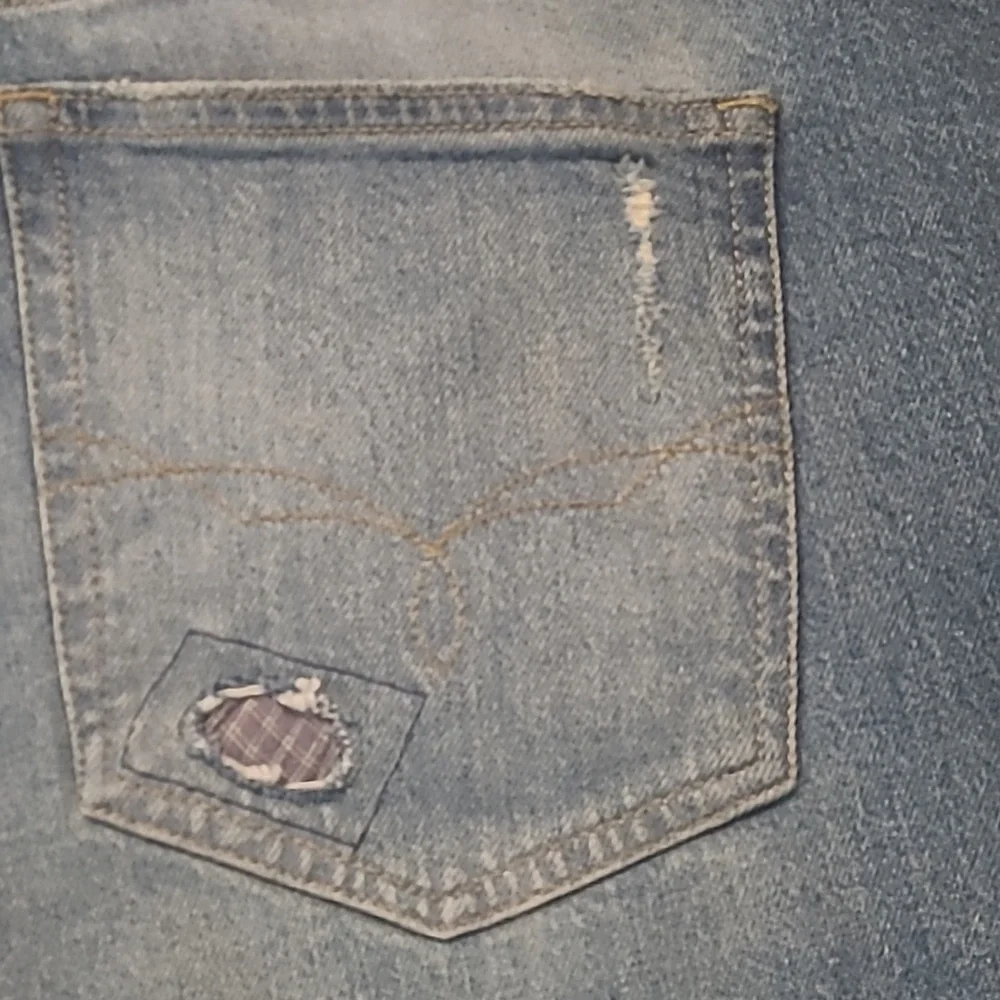 RALPH LAUREN PATCHWORK JEANS - Picture 8 of 10